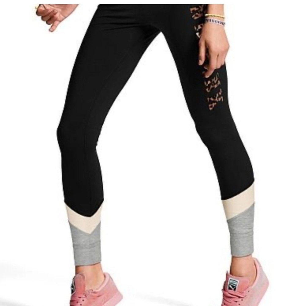 Victoria Secret Cheetah Bling Leggings